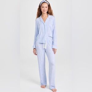 PJ Salvage Twinkle Star Pajama Pj Set Blue Mist Size XS